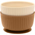 Mikk-Line Silicone Bowls (2 Pack) Tableware WhiteSwan/Brownsugar